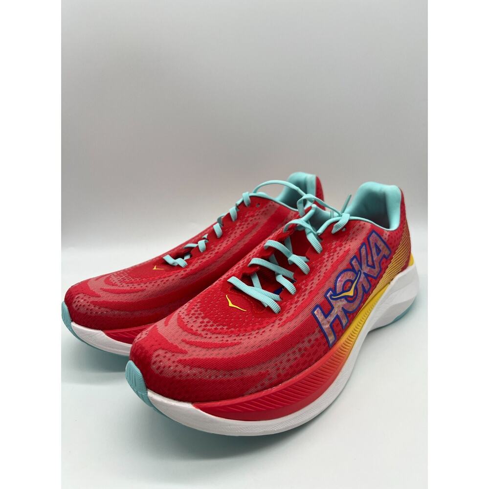 Hoka One One Mach X Cerise Cloudless 1141450 CRSCL Men's Size 12D - Picture 9 of 12